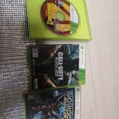 xbox360ゲームソフト3品のサムネイル