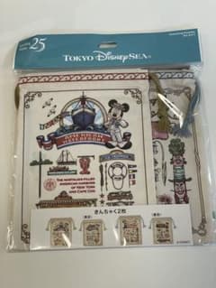 東京ディズニーシー 25周年きんちゃく2枚セットのサムネイル
