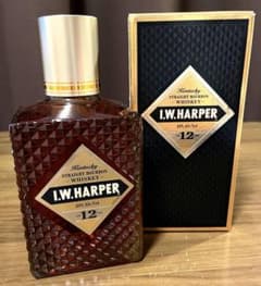I.W.HARPER 12年 バーボンウイスキー 箱付きのサムネイル