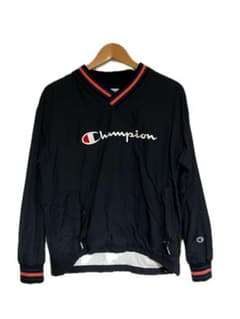 Champion × XLARGE ブラック ナイロンジャケット Sサイズのサムネイル