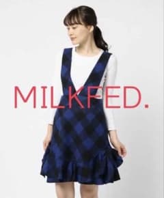 MILKFED サスペンダー ミニスカートのサムネイル