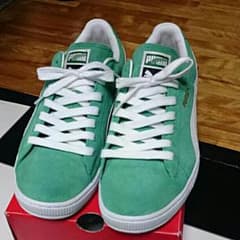 PUMA SUEDE グリーン/ホワイトのサムネイル