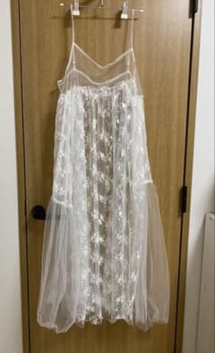 Wcloset キャミワンピース　レースのサムネイル