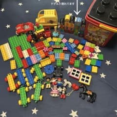 LEGO デュプロ まとめ売り　赤いバケツ　ミッキー＆フレンズ 10531