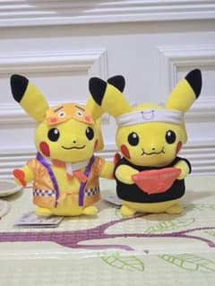 ニワカ煎餅 ラーメン ピカチュウ ぬいぐるみ ポケモンセンターフクオカ
