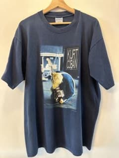 NIRVANA カートコバーン　KURT COBAIN ヴィンテージTシャツXLのサムネイル