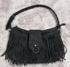 archive suede fringe hand bag grunge y2kのサムネイル