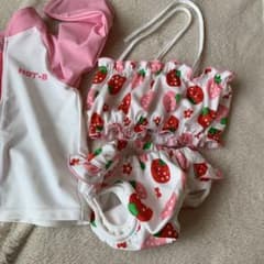 ミキハウス　水着　いちごのサムネイル