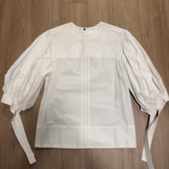 JIL SANDER ジルサンダー パフスリーブブラウス トップス シャツ 白 