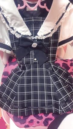 LIZ LISA チェック柄 セーラーセットアップのサムネイル