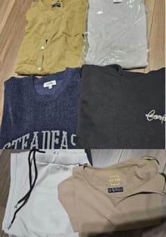 メンズ 服 洋服 まとめ売り 6点セット トップス ズボン セーター シャツ