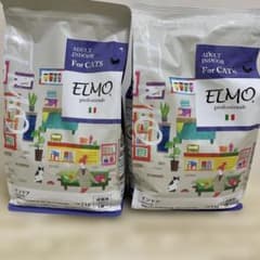 ELMO キャットフード インドア 成猫用 2kg 2袋セット - メルカリ