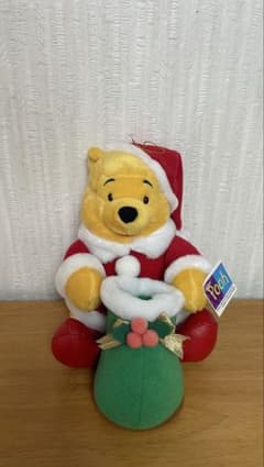くまのプーさん クリスマス ぬいぐるみのサムネイル