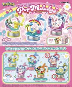 リーメント ポケモン Pop Melody フィギュア ジラーチ、ピッピ＆プリンのサムネイル