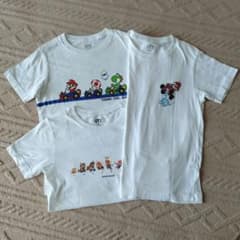 UNIQLO UT スーパーマリオ Tシャツ 3枚セット 130cmのサムネイル
