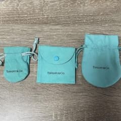Tiffany ティファニー 袋のみ3点セットのサムネイル