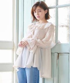 ★ちょこ様専用★マジェスティック レゴン ブラウス　2020 アイボリーのサムネイル