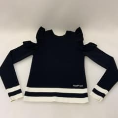 Adonisis SA ISON ニット トップス 長袖 フリル