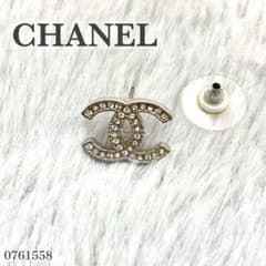 CHANEL シャネル ピアス 片耳 ストーン ココマーク - メルカリ