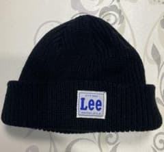 Lee ブラック ニット帽 57cm~59cmのサムネイル