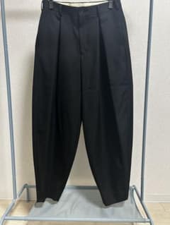 Comme des Garçons Homme Plus ボックスプリーツパンツ Comme Des Garçons Homme Plus プリーツディテール パンツ | ブラック