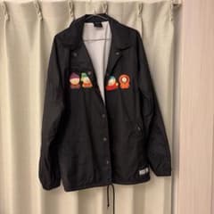 HUF × SOUTH PARK コーチジャケット ブラックのサムネイル
