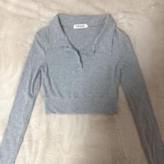 SHEIN トップス　Mサイズ　グレーのサムネイル