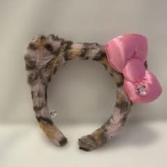 USJ キティちゃん ヒョウ柄カチューシャ ピンクのサムネイル
