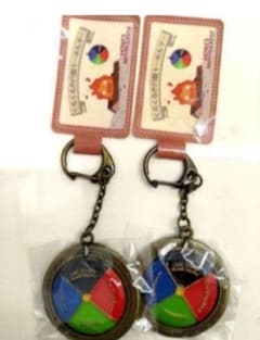くるくる色円盤キーホルダー 2個セット スタジオジブリ ハウルの動く城のサムネイル