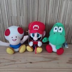 1993年 スーパーマリオカート ぬいぐるみ 3体セット 当時物 景品