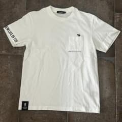 8YARDS ハチヤーズ ポケットTシャツ ホワイト サイズL 袖ロゴ - メルカリ