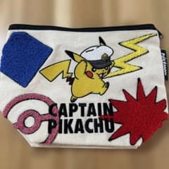 Pokémon CAPTAIN PIKACHU 파우치 쓰리 코인즈