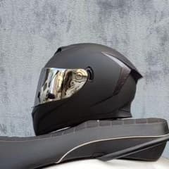 新品 ダブルレンズ フルフェイスヘルメット バイクヘルメット BK-08
