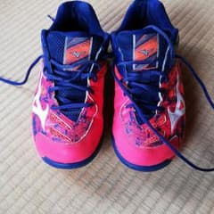値下げ ミズノMIZUNOバドミントンシューズ WAVE FANG 26.5のサムネイル