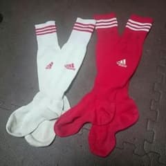 ジュニア♡adidas♡サッカーソックス２セットのサムネイル