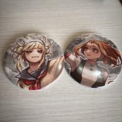 麗日お茶子＆トガヒミコ 原画展缶バッチのサムネイル