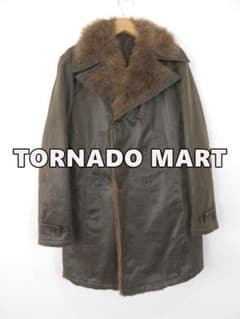 トルネードマート ファー ロングコート ダブル M ☆ TORNADO