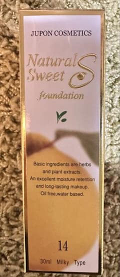 Natural Sweet Foundation S 14 30ml ジュポンのサムネイル