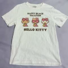 HELLO KITTY 沖縄限定半袖Tシャツ S 日焼けキティのサムネイル