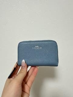 COACH カードケース ブルーのサムネイル