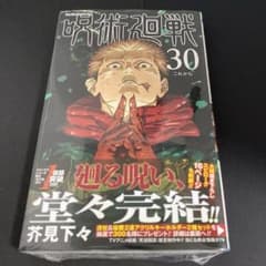 呪術廻戦 30巻 初版 帯付き 未開封 - メルカリ