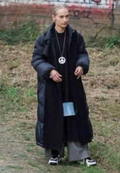 enfold エンフォルド メルトン ダウンコート MELTON 36 美品 enfold エンフォルド メルトン ダウンコート MELTON 36 - メルカリ