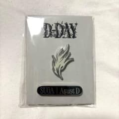 SUGA Agust D D-DAY ピンバッジ BTS ユンギ agustdのサムネイル