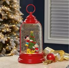 完売品 コストコ × ディズニー クリスマス ホリデーランタン スノー