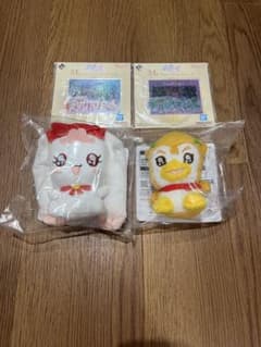 プリキュア 一番くじ C賞 ミルク シロップ　ぬいぐるみ マスコット　M賞のサムネイル