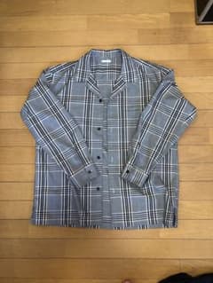 GU ストライプシャツ　Lサイズのサムネイル