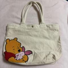 プーさん　ディズニー　トートバッグ　エコバッグ　サブバッグ