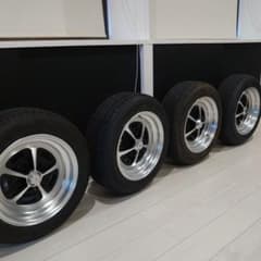 15インチ マグナム500似 クレーガー ムーン デイトナ ロカビリー 旧車