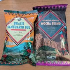 WAKOさま専用KALDI COFFEE FARM コーヒー豆 2種セットのサムネイル