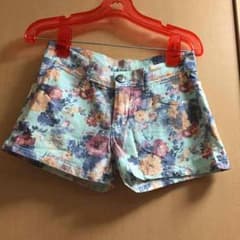 GRL グレイル ショートパンツ 花柄 レディース 短パン ストレッチ ブルーのサムネイル